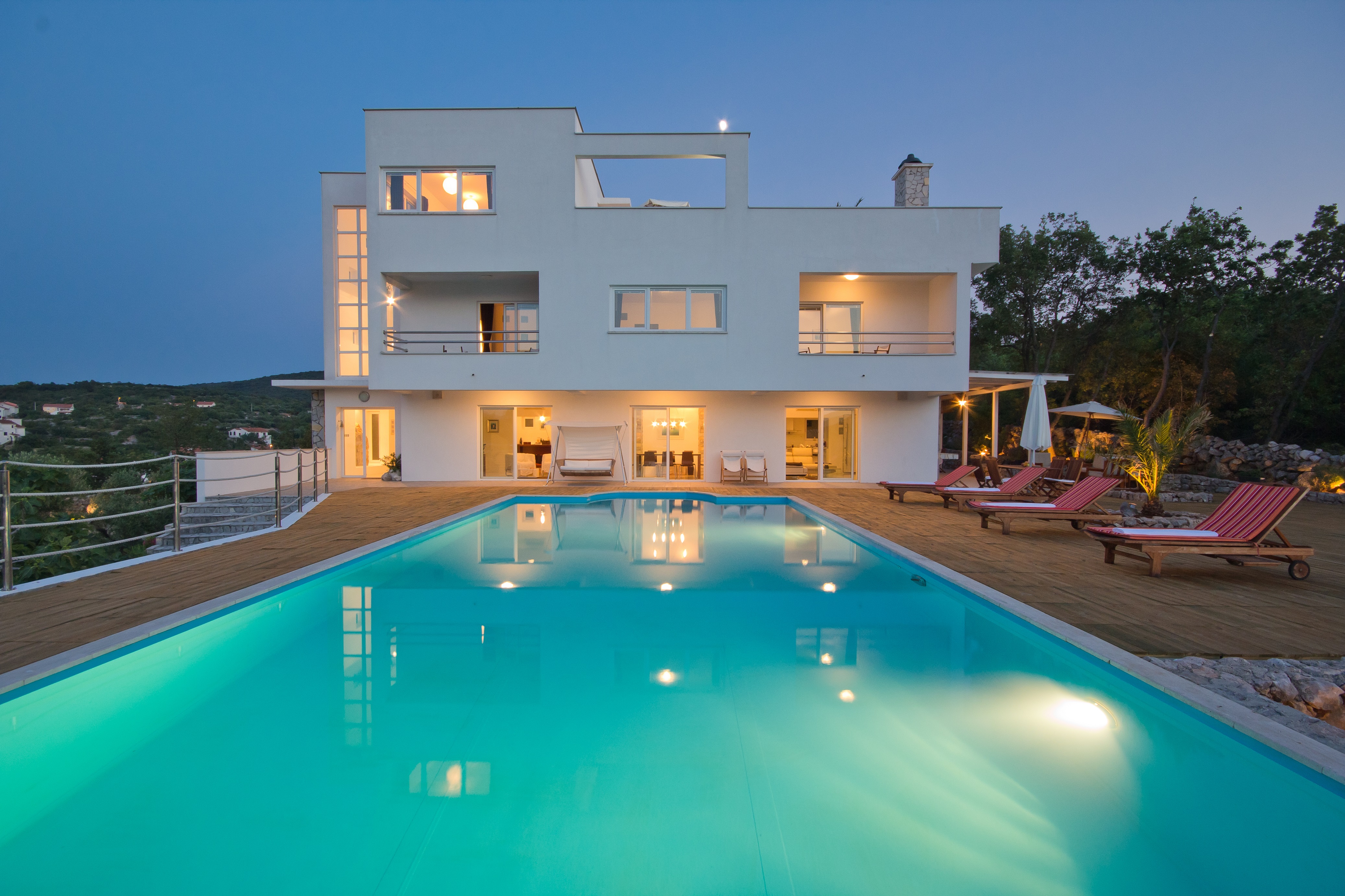 Luxury Villa rental in Kvarner Vrbnik Croatia