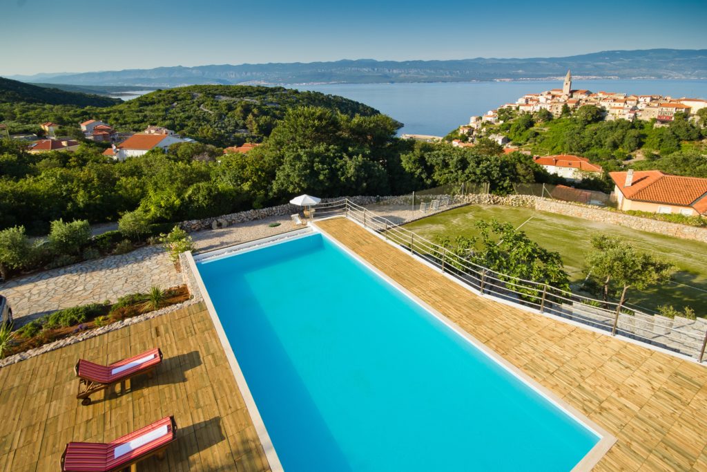 Luxury Villa rental in Kvarner Vrbnik Croatia